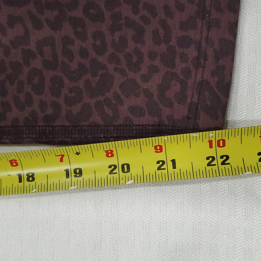 Beyond yoga Brown High-Rise crop ankle Leggings with Stretchy Fit - Picture 4 of 9